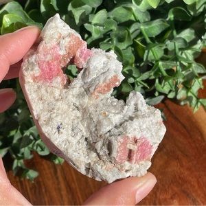 Rhodochrosite in Quartz Specimen